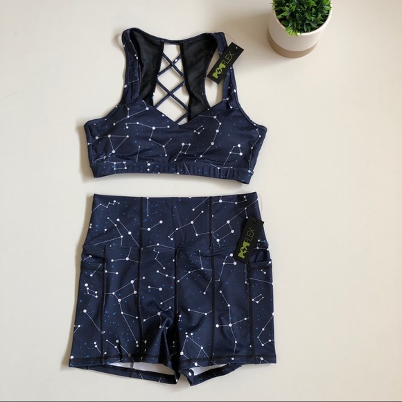 POPFLEX Pants - POPFLEX Constellation Outta This World Shorts Set